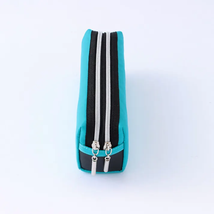 レイメイ Wファスナーペンケース ブルー 279