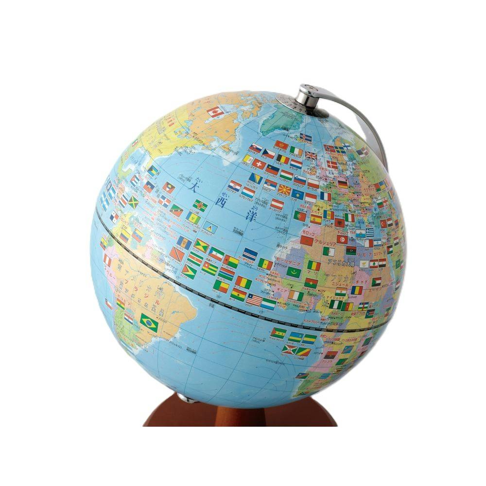 国旗・よみがな付き地球儀 球径20cm OYV221 | 文房具・事務用品 通販