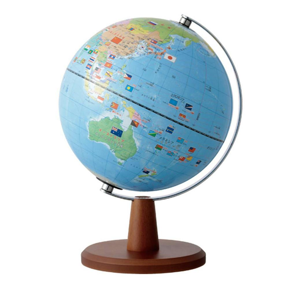 国旗・よみがな付き地球儀 球径20cm OYV221 | 文房具・事務用品 通販