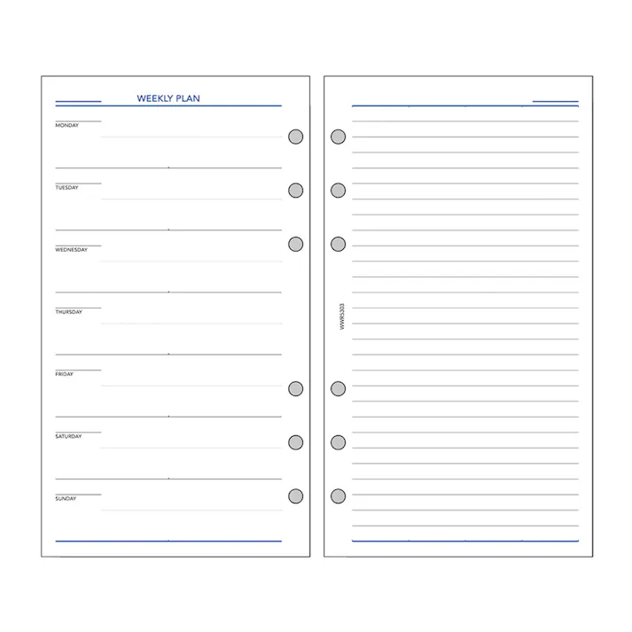 レイメイ リフィルバイブル ウィークリーレフト