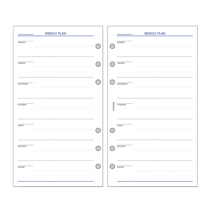 レイメイ リフィルバイブル 2ウィークリース