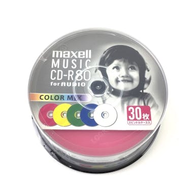 マクセル MUSIC CD-R 80枚入り CDRA80MIX.30SP(販売終了)