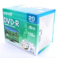 マクセル DVD-R DVD 1回録画用 20P DRD120WPE.20S