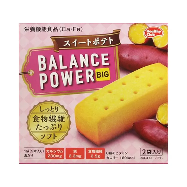 ハマダコンフェクト バランスパワービッグ スイートポテト 2袋