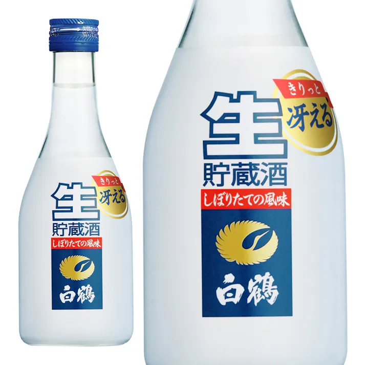 上撰 白鶴 ねじ栓 生貯蔵酒 300ml