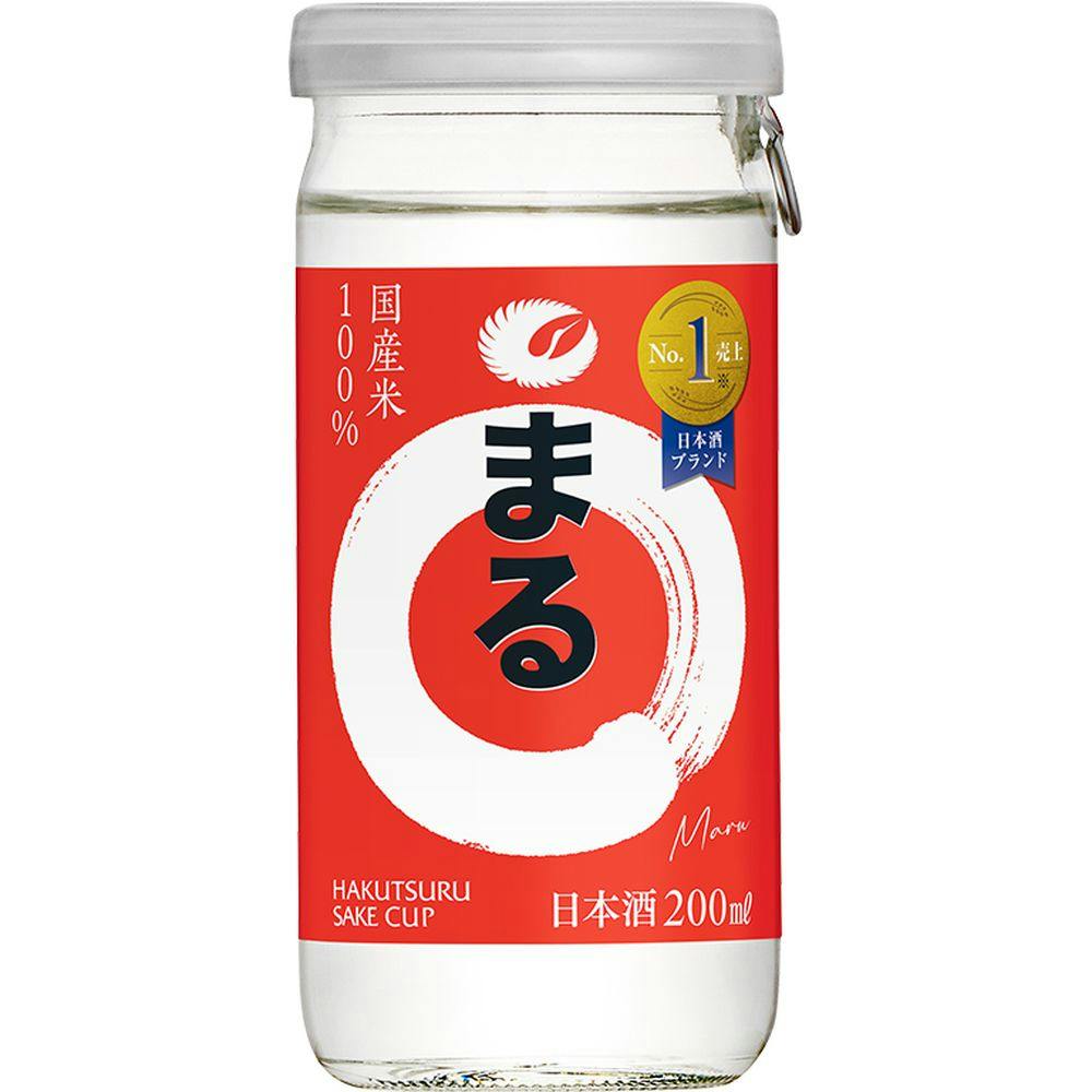 白鶴 サケカップ まる 200ml カップ酒 白鶴 サケカップ まる 200ml カップ酒