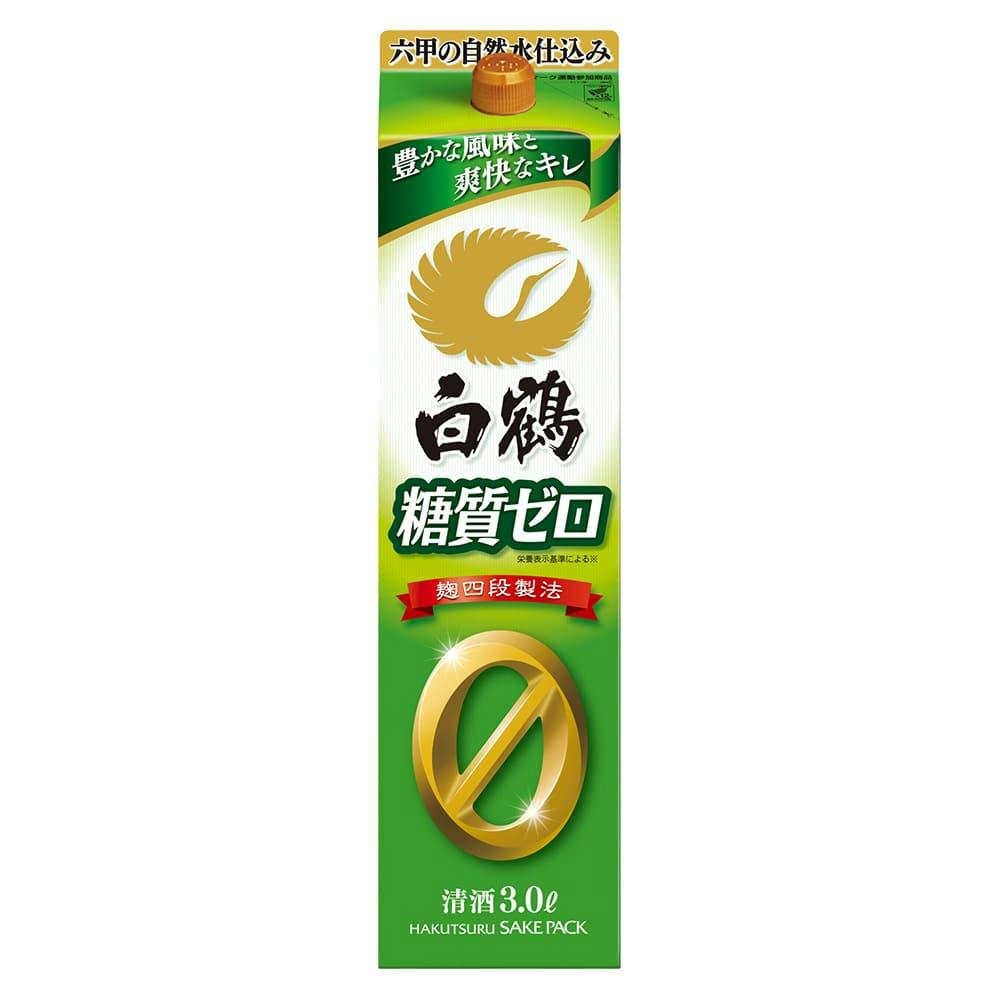 (兵庫)白鶴 サケパック 糖質ゼロ 3000ml 清酒 (兵庫)白鶴 サケパック 糖質ゼロ 3000ml 清酒