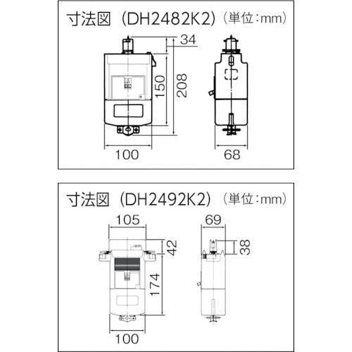 CAINZ-DASH】パナソニックエレクトリックワークス社 ブレーカ付ターミナルプラグ ３Ｐ６０Ａ DH2492K2【別送品】 電子機器  ホームセンター通販【カインズ】