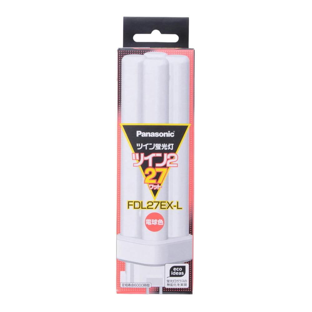 ツイン蛍光灯 ツイン2 27ワット 電球色 FDL27EXL(販売終了