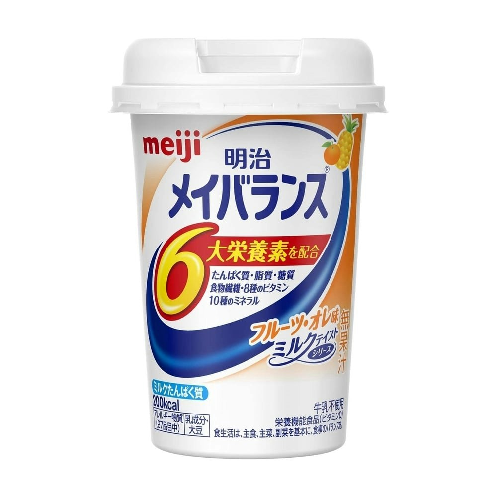 12月スーパーSALE 明治 メイバランス Mini カップ ミルクティー味 125ml 12個セット
