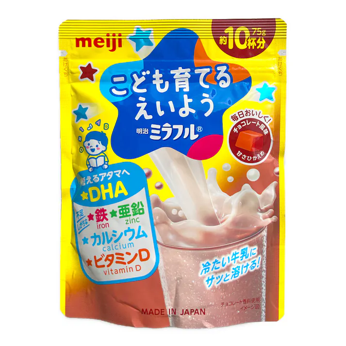 明治ミラフル 粉末飲料 チョコレート風味 75g