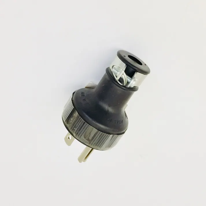 パナソニック 小型接地15A防水ゴムキャップ 125V ブラック WF7004