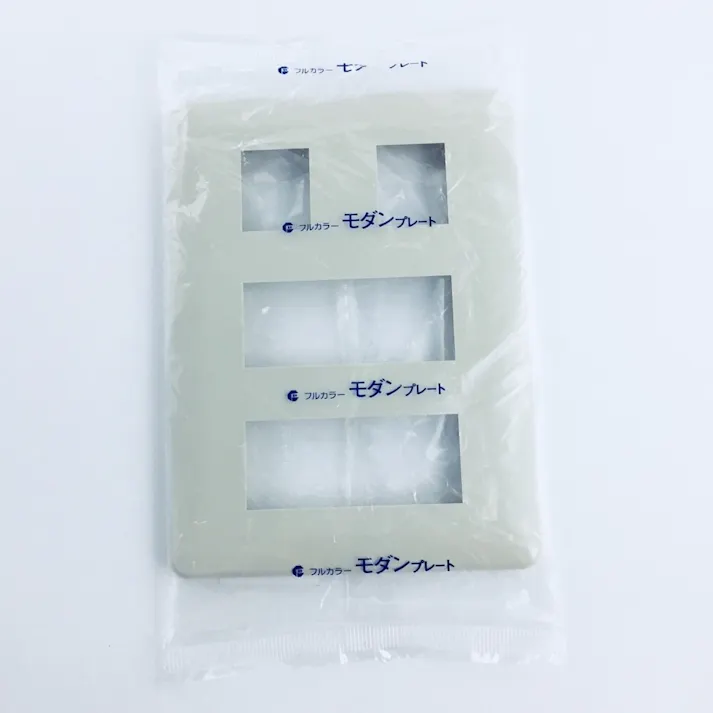 パナソニック フルカラー モダンプレート 8コ用 ミルキーホワイト WN6008W