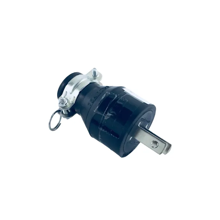 パナソニック 2P15Aゴムキャップ 125V ブラック WF4215