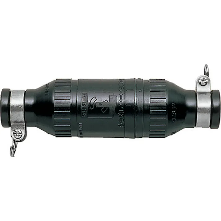 【CAINZ-DASH】パナソニックエレクトリックワークス社 2P15A抜け止め防水ゴムコードコネクタ WA6215P【別送品】