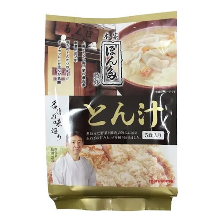 マルコメ 名店の味巡り ぽん多とん汁 5食入