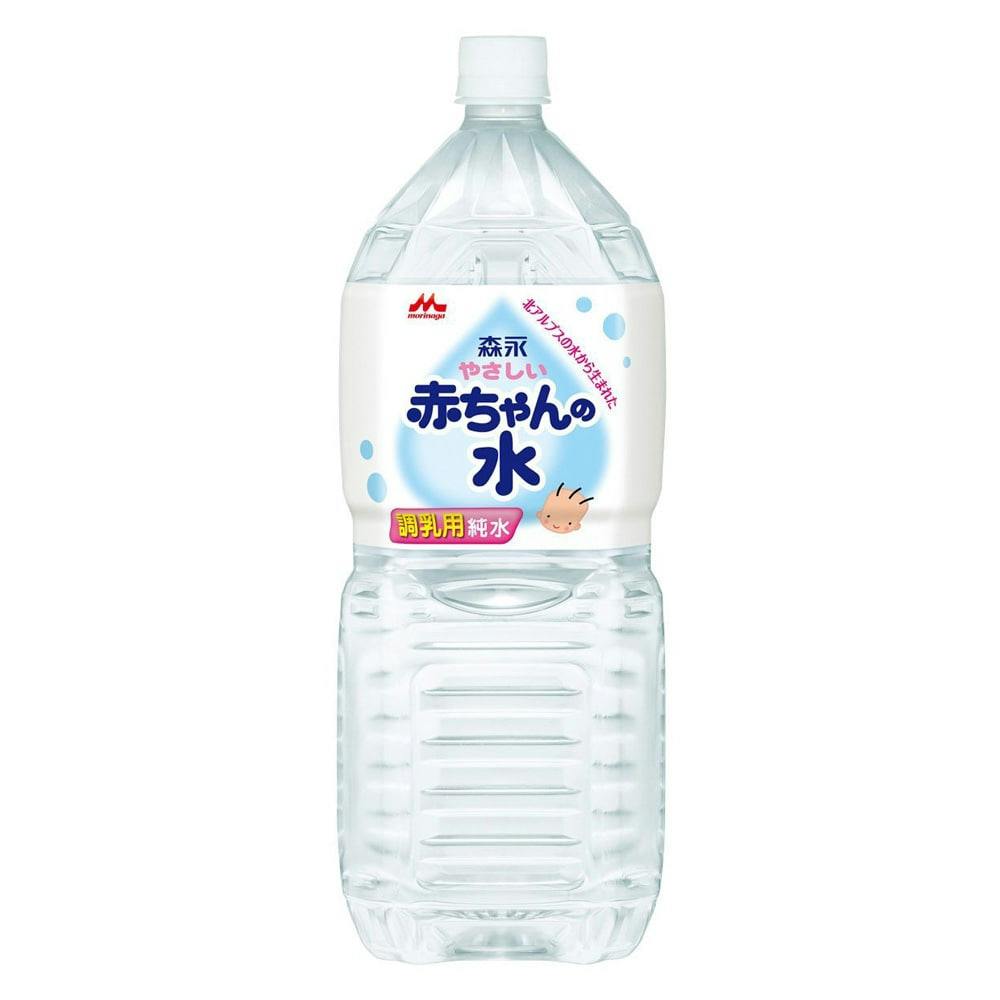 【カインズ】【ケース販売】森永乳業　森永やさしい赤ちゃんの水　２Ｌ×６本