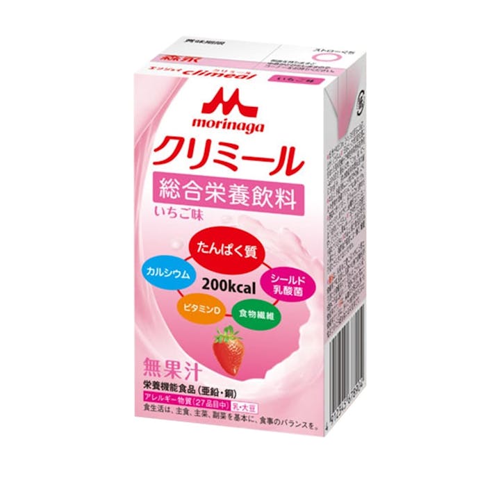 森永乳業 エンジョイクリミール いちご味 125ml
