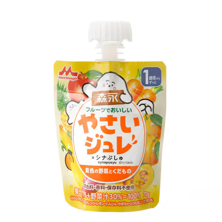 森永乳業 フルーツでおいしい やさいジュレ えあわせ付き 18袋入