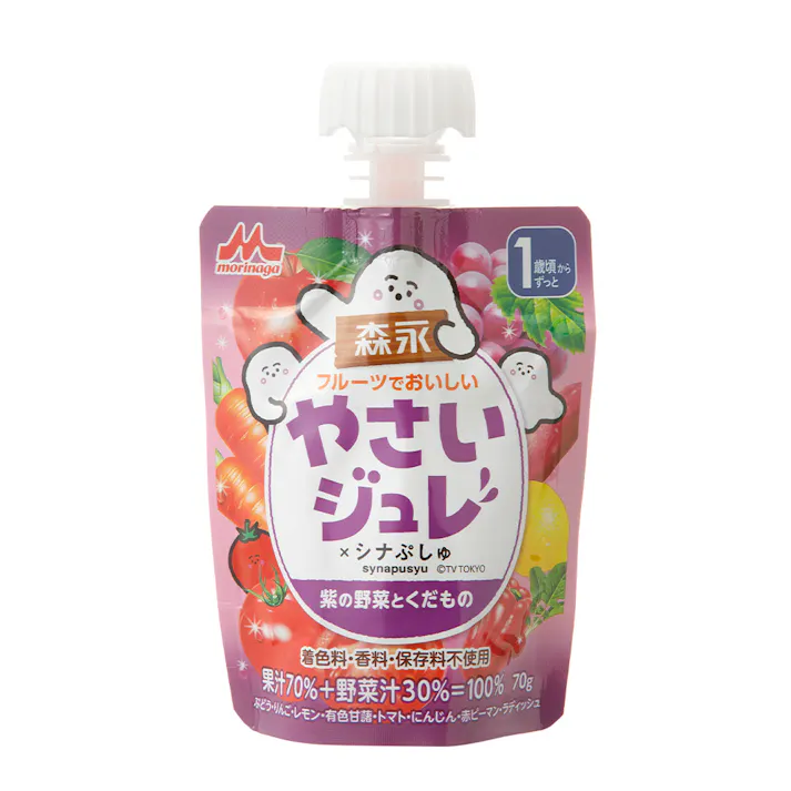 森永乳業 フルーツでおいしい やさいジュレ えあわせ付き 18袋入