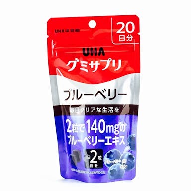 UHA味覚糖 グミサプリ ブルーベリー 20日分(販売終了)
