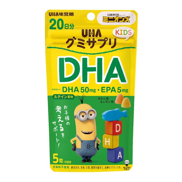 ＵＨＡ味覚糖 グミサプリ ＫＩＤＳ ＤＨＡ 20日分