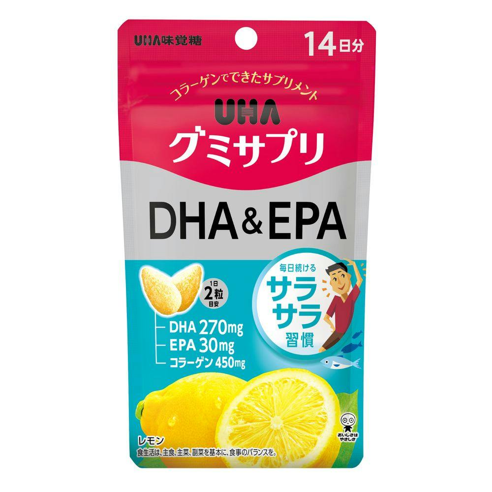 UHA味覚糖 UHAグミサプリDHA&EPA 14日分 サプリメント UHA味覚糖 UHAグミサプリDHA&EPA 14日分 サプリメント