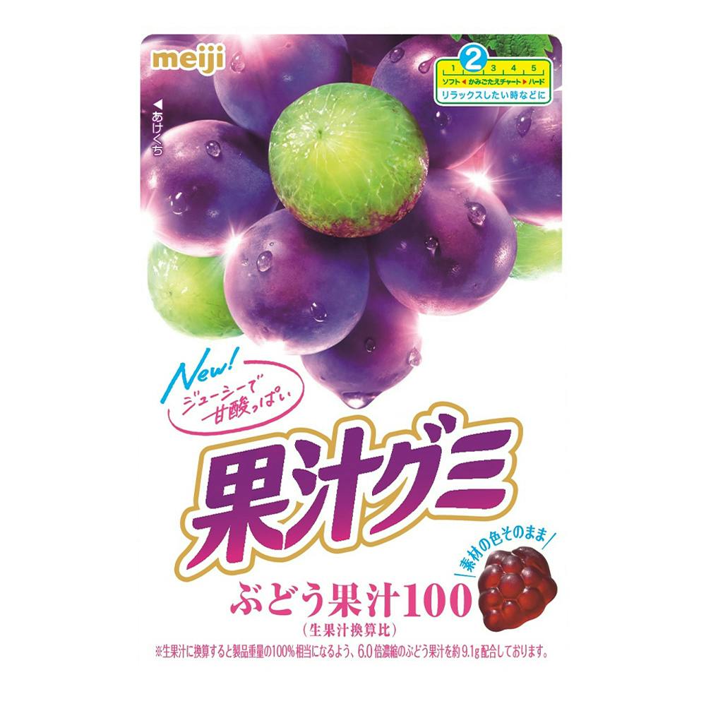 明治 果汁グミ ぶどう お菓子・チョコレート 明治 果汁グミ ぶどう お菓子・チョコレート