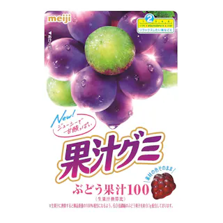 明治 果汁グミ ぶどう