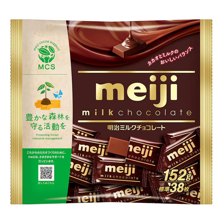 明治ミルクチョコレート ビッグパック 152g