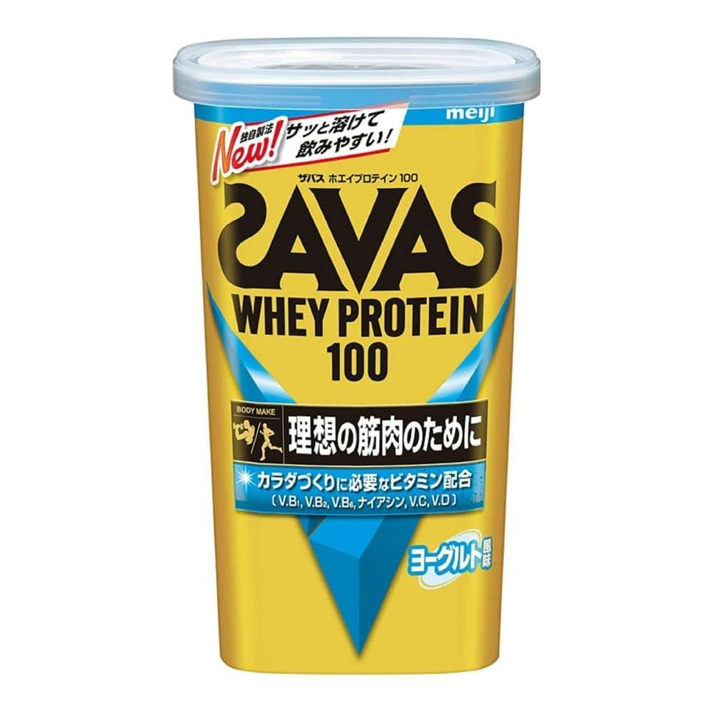 明治 ザバス ホエイプロテイン100 ヨーグルト風味 14食分 294g