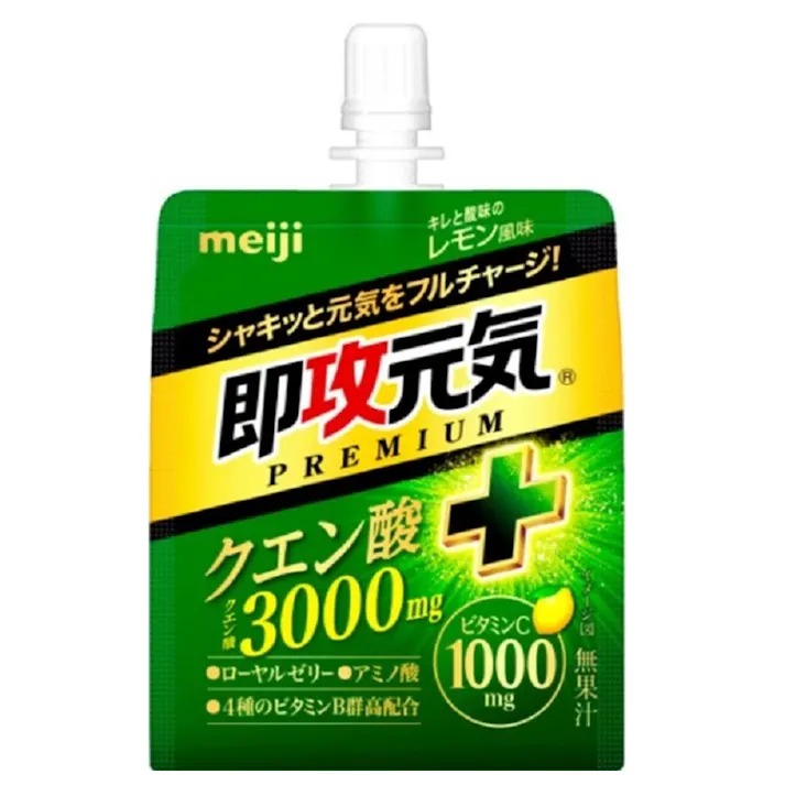 即攻元気ゼリークエン酸+キレと酸味レモン 1個