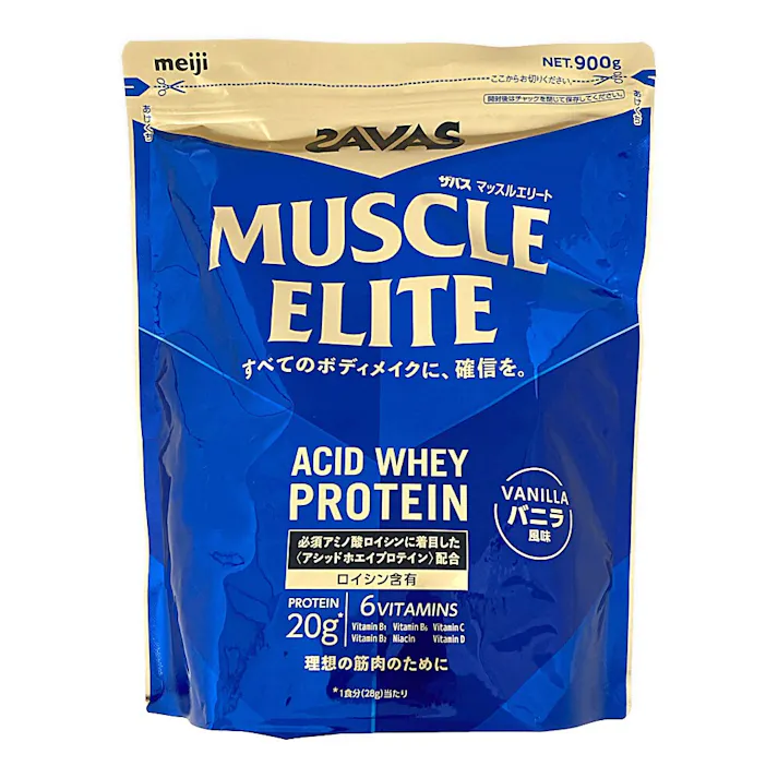 ザバス マッスルエリート バニラ風味 900g