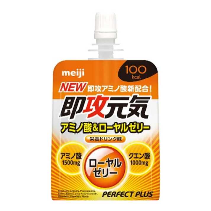 明治 即攻元気ゼリー アミノ酸&ローヤルゼリー 180g