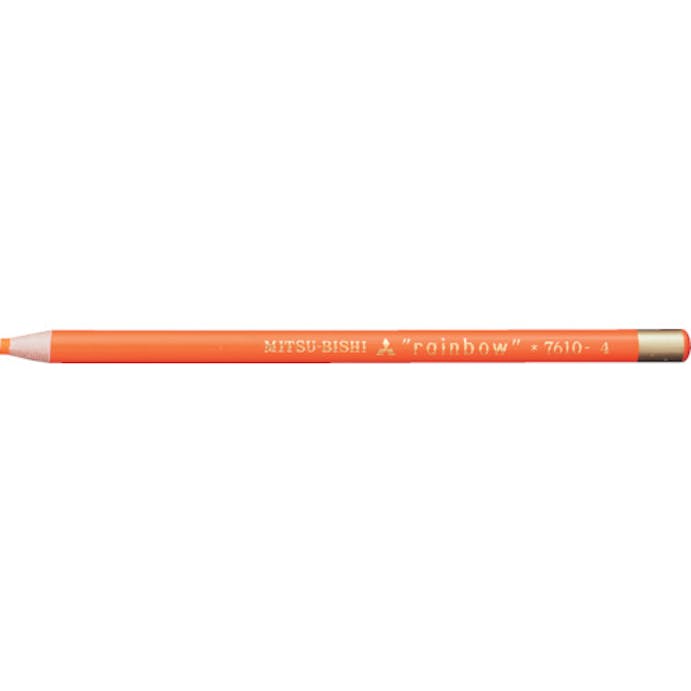 【CAINZ-DASH】三菱鉛筆 水性ダーマトグラフ　橙　（１２本入） K7610.4【別送品】