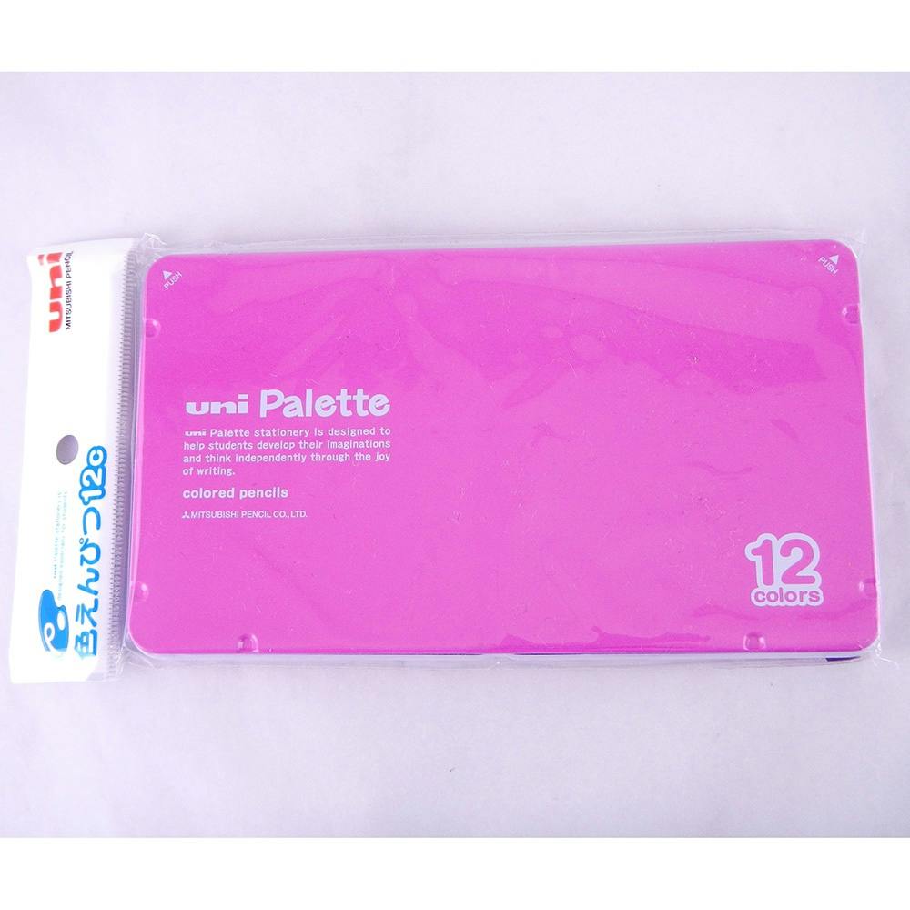 三菱 色鉛筆12色 880パレット ピンク | 文房具・事務用品 通販
