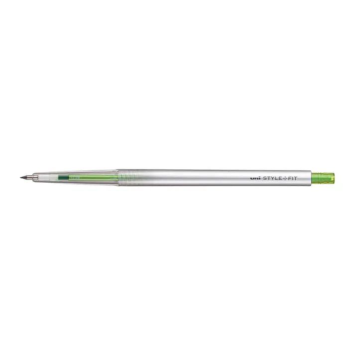 三菱鉛筆 スタイルフィット ゲルインクボールペン ノック式 リフィル入 0.28mm ライムグリーン