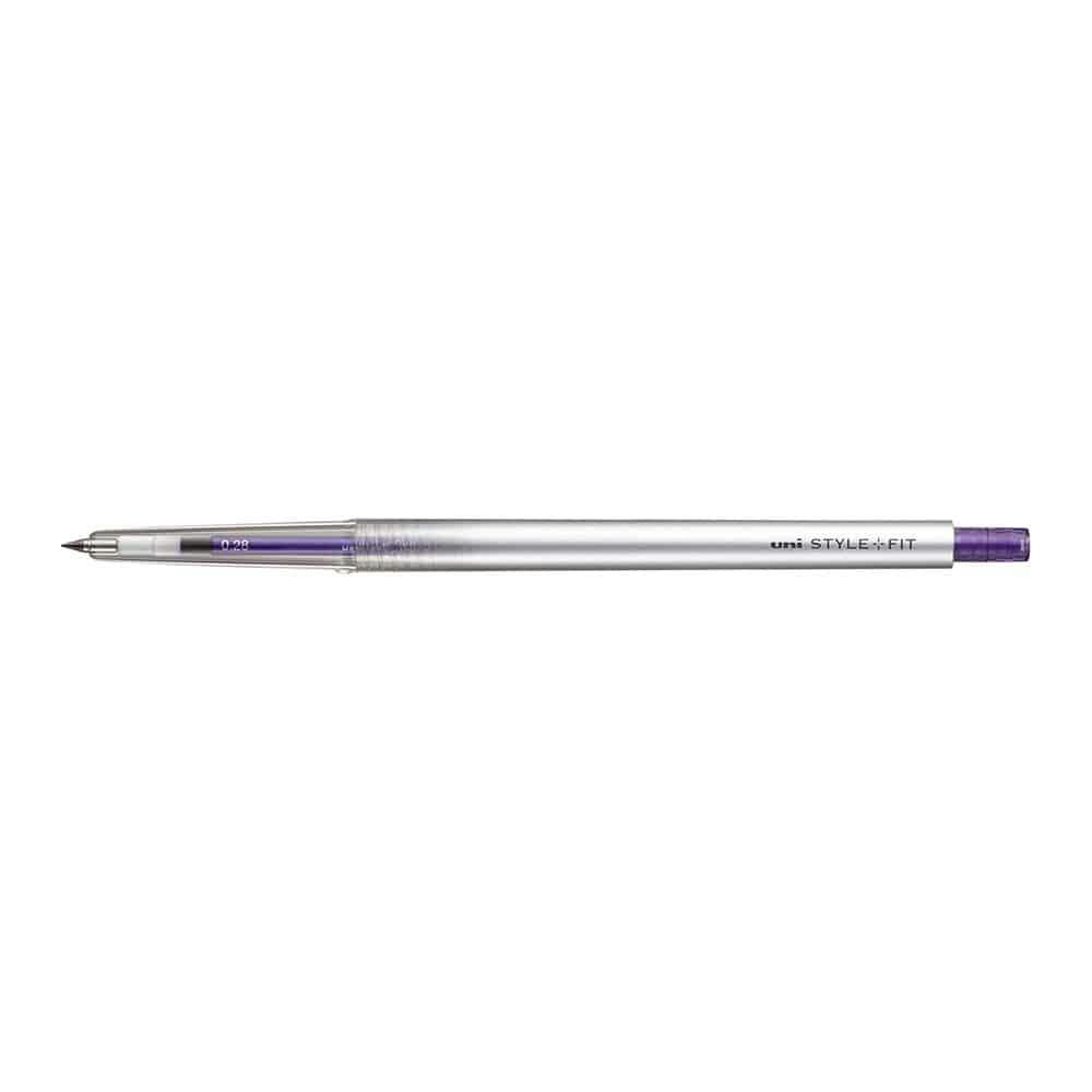 三菱鉛筆 スタイルフィット ゲルインクボールペン ノック式 リフィル入 0.28mm バイオレット スタイルフィットシリーズ 三菱鉛筆 スタイルフィット ゲルインクボールペン ノック式 リフィル入 0.28mm バイオレット スタイルフィットシリーズ