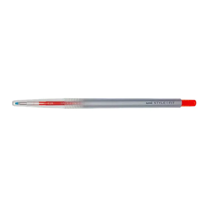 三菱鉛筆 スタイルフィット ゲルインクボールペン ノック式 リフィル入 0.28mm マンダリンオレンジ