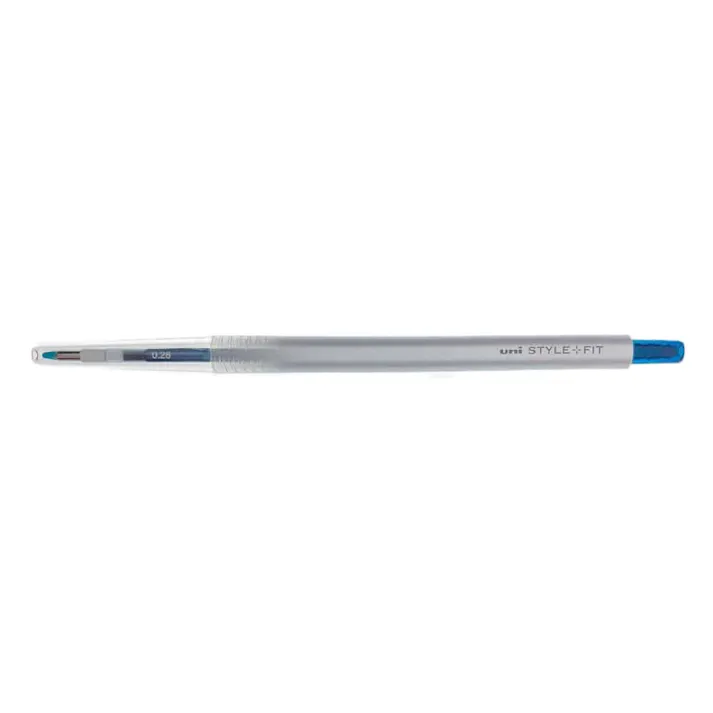 三菱鉛筆 スタイルフィット ゲルインクボールペン ノック式 リフィル入 0.28mm ブルーブラック