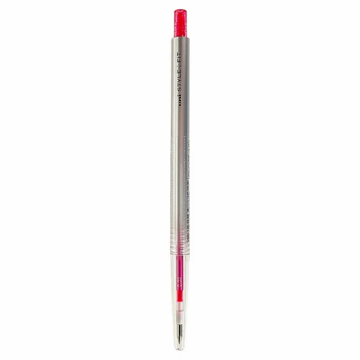 三菱鉛筆 スタイルフィット ゲルインクボールペン ノック式 リフィル入 0.38mm ベビーピンク
