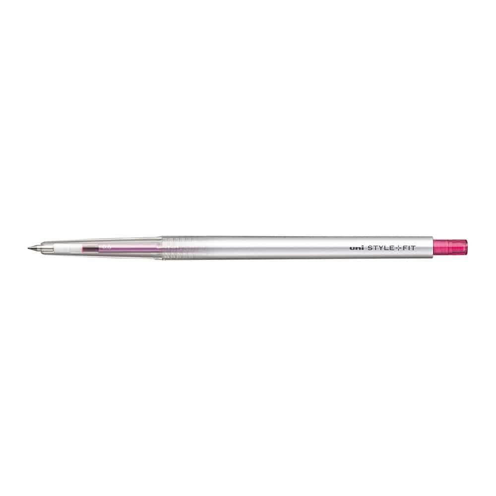 三菱鉛筆 スタイルフィット ゲルインクボールペン ノック式 リフィル入 0.5mm ピンク スタイルフィットシリーズ 三菱鉛筆 スタイルフィット ゲルインクボールペン ノック式 リフィル入 0.5mm ピンク スタイルフィットシリーズ