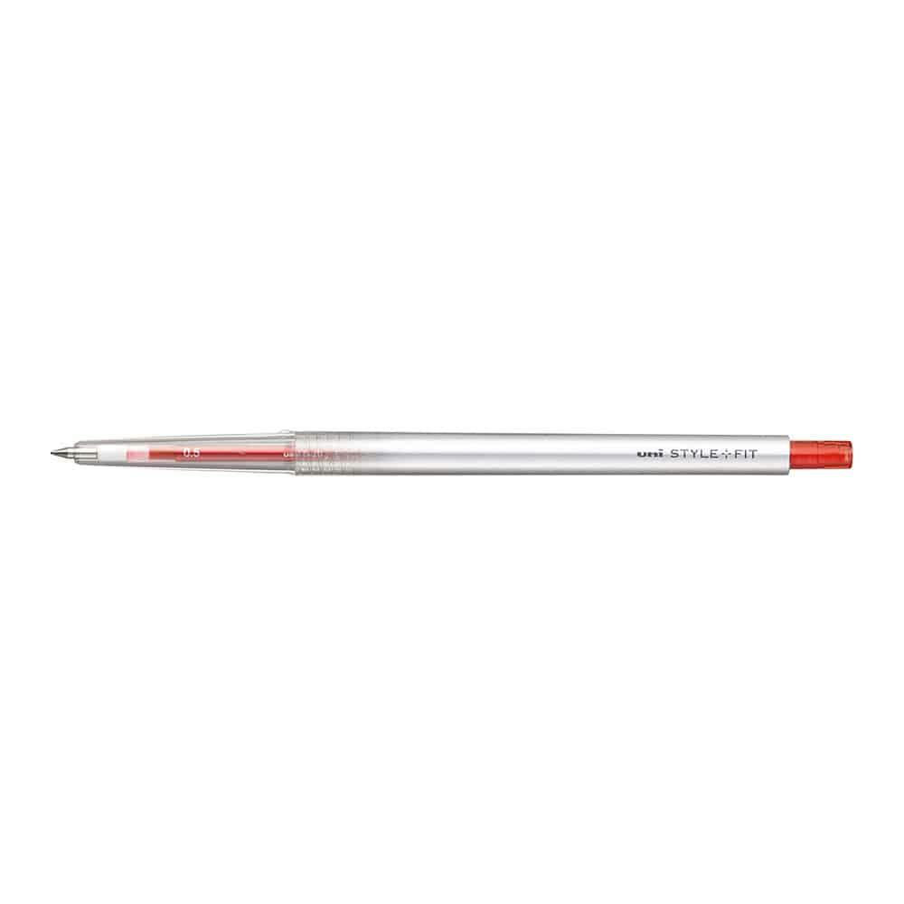 三菱鉛筆 スタイルフィット ゲルインクボールペン ノック式 リフィル入 0.5mm レッド スタイルフィットシリーズ 三菱鉛筆 スタイルフィット ゲルインクボールペン ノック式 リフィル入 0.5mm レッド スタイルフィットシリーズ