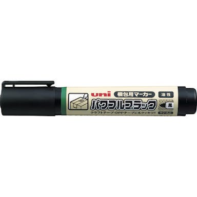 【CAINZ-DASH】三菱鉛筆 梱包用マーカー　パワフルブラック PTNMK24【別送品】