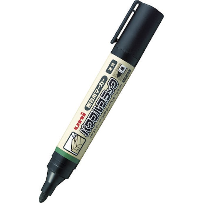 【CAINZ-DASH】三菱鉛筆 梱包用マーカー　パワフルブラック PTNMK24【別送品】