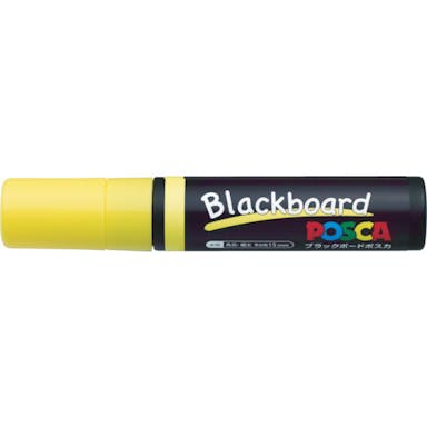 【CAINZ-DASH】三菱鉛筆 水性顔料マーカー　ブラックボードポスカ　極太　黄 PCE50017K.2【別送品】