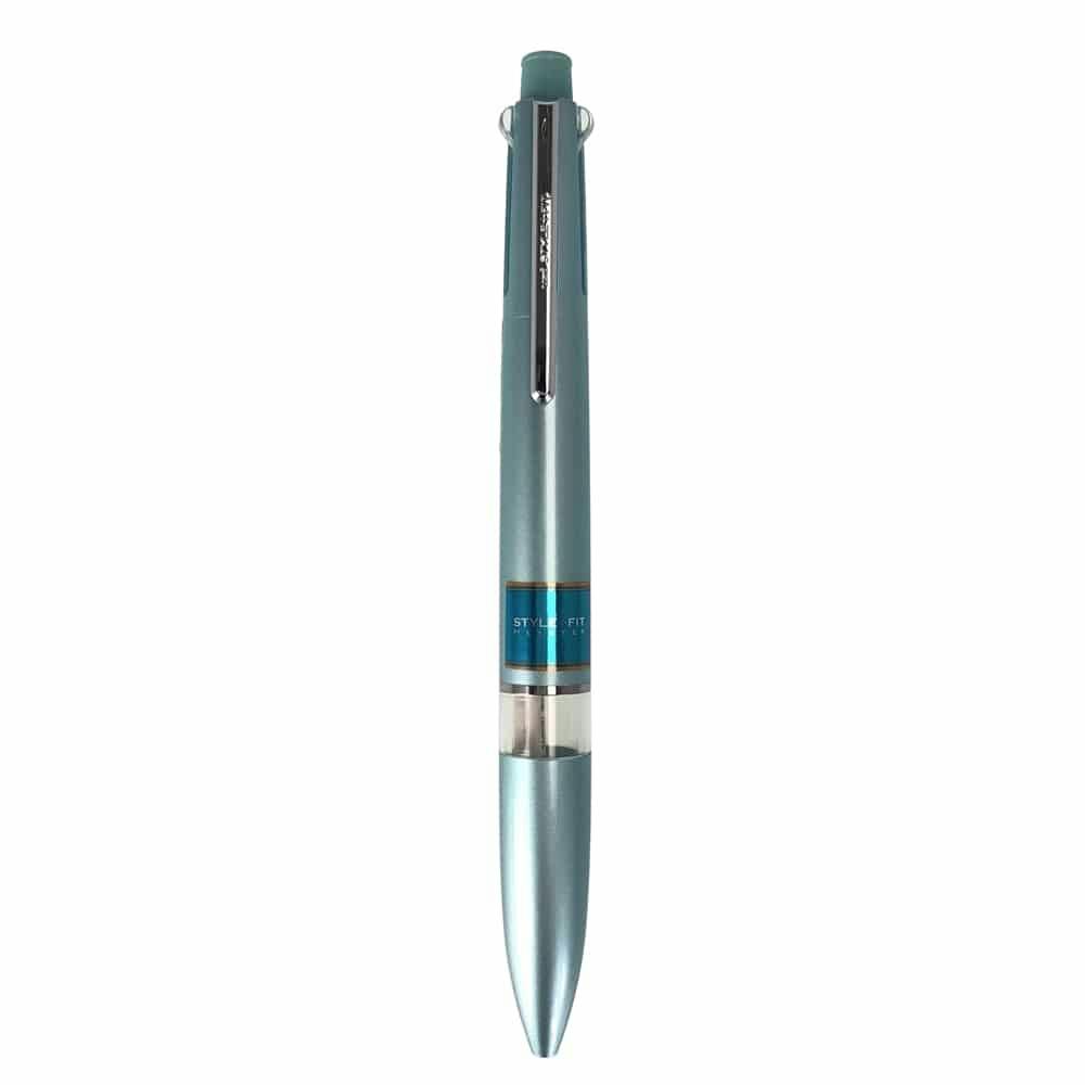 三菱鉛筆 スタイルフィット マイスター 5色ホルダー ノック式 スカイブルー スタイルフィットシリーズ 三菱鉛筆 スタイルフィット マイスター 5色ホルダー ノック式 スカイブルー スタイルフィットシリーズ