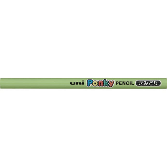 【CAINZ-DASH】三菱鉛筆 色鉛筆ポンキー単色　黄緑 K800.5【別送品】