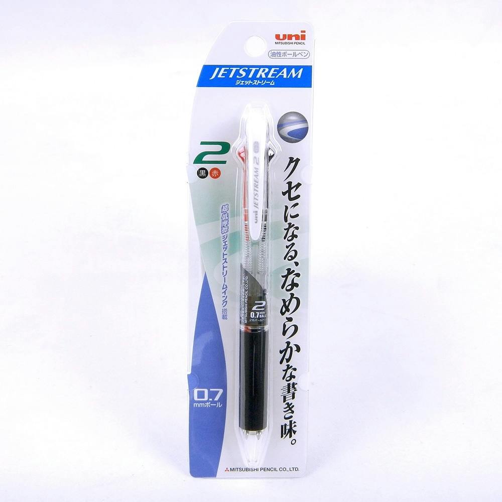 三菱鉛筆 uni ジェットストリーム 2色ボールペン 0.7mm 透明 ジェットストリームシリーズ 三菱鉛筆 uni ジェットストリーム 2色ボールペン 0.7mm 透明 ジェットストリームシリーズ