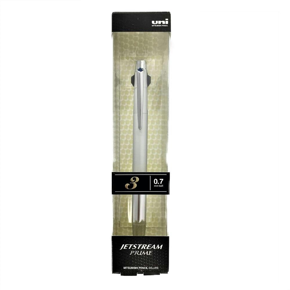 三菱鉛筆 uni ジェットストリーム プライム 3色ボールペン 0.7mm シルバー ジェットストリームシリーズ 三菱鉛筆 uni ジェットストリーム プライム 3色ボールペン 0.7mm シルバー ジェットストリームシリーズ
